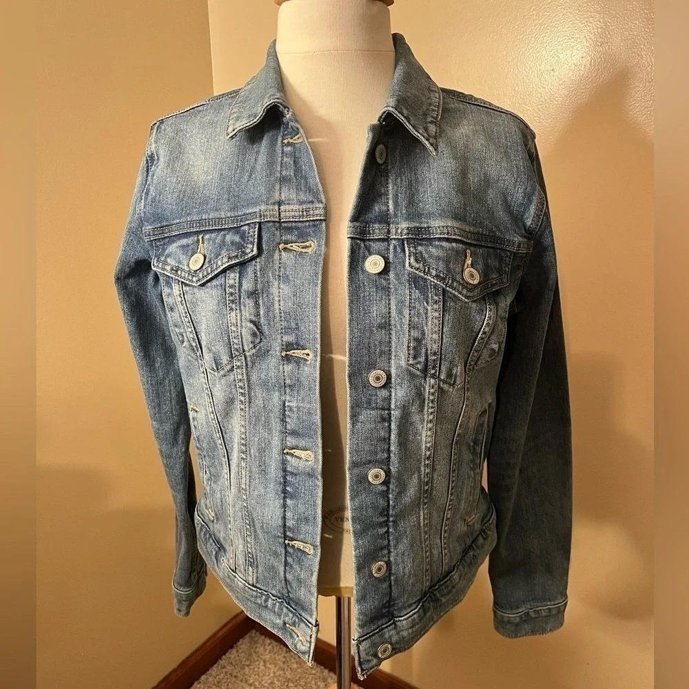 Lucky Brand Denim Jacket Sz S NWT